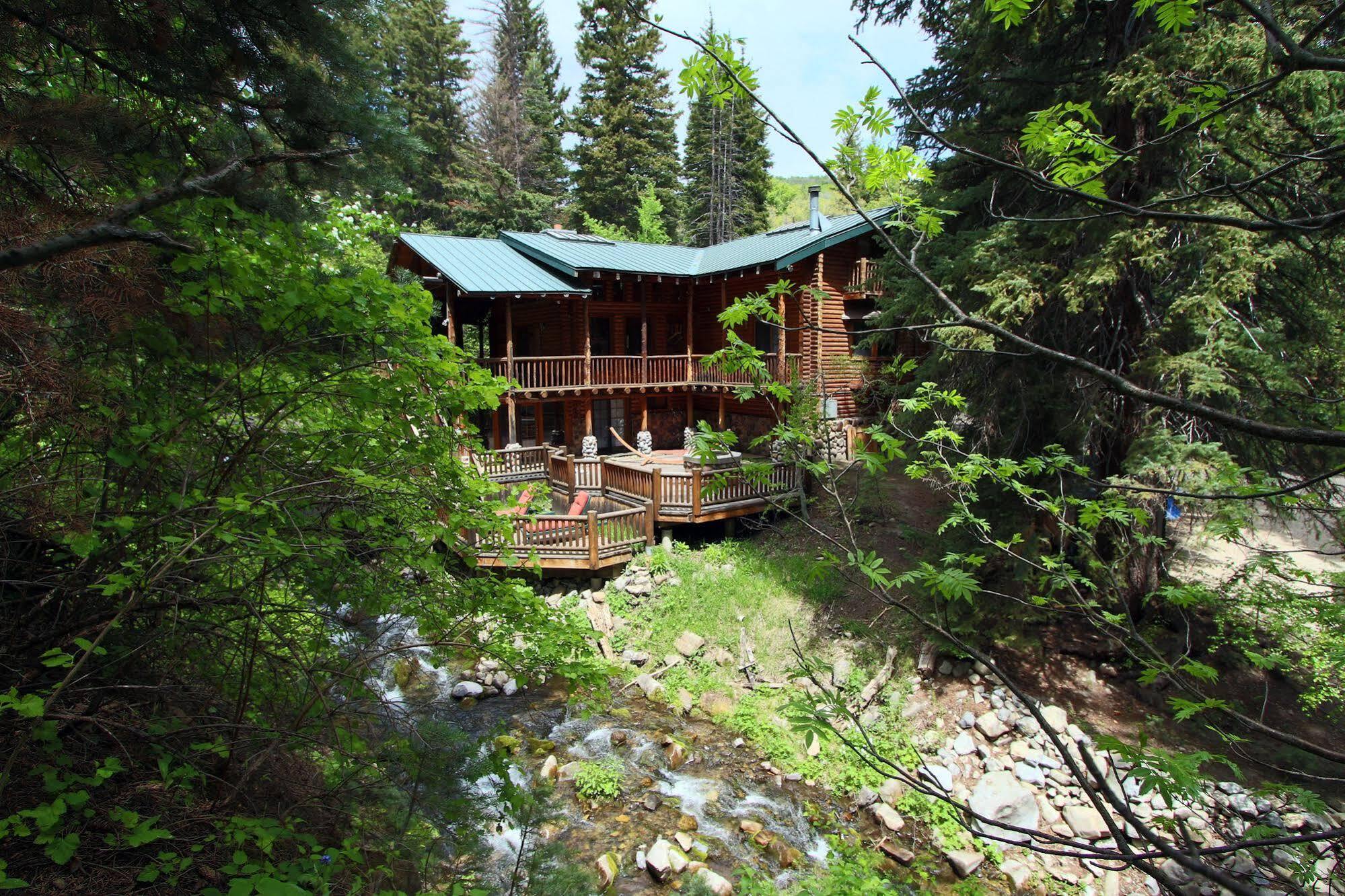 Sundance Log Cabin On The Stream מראה חיצוני תמונה